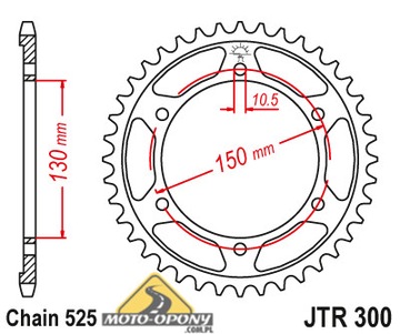 Комплект привода Yamaha TDM 900 2002-2012 гг. Звездочки + цепь DiD X-Ring