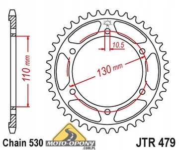 Цепь + звездочки Yamaha FZ6 / Fazer 600 _ X-Ring