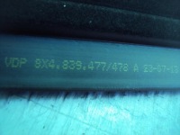 фото thumb №2, Audi a1 8x4 молдинг дверь левая задняя parapet наружный