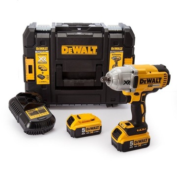 Аккумуляторный ударный гайковерт 1/2 DeWalt DCF899P2 с батарейками 18В + 9К