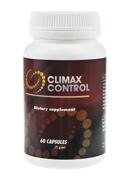 CLIMAX CONTROL 60 капсул ЗАДЕРЖИВАЕТ эякуляцию на 30 минут.