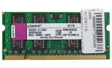 НОВАЯ KINGSTON 2 ГБ PC5300 DDR2 667MHZ + ГАРАНТИЯ!