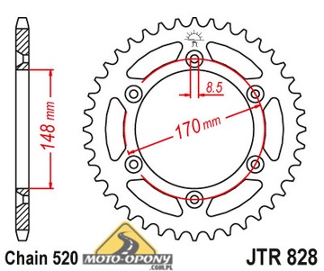 Комплект привода Suzuki DR 600 S Звездочка + цепь X-Ring ЗОЛОТО