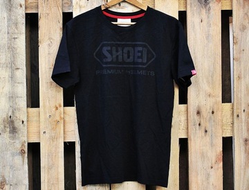 Koszulka czarna t-shirt SHOEI Black r. M