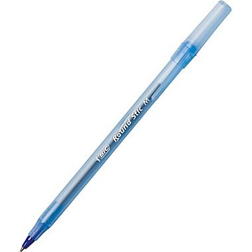 Шариковая ручка BIC Round Stic, синяя, 60 шт. 17665