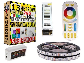 13м SMD LED SET 5050 RGB лента 780 диодов ПРЕМИУМ