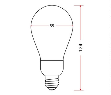 Светодиодная лампа 4,5Вт теплая LED-STD-90 x LED E27 CB