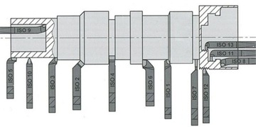 Нож токарный крюковый NNWc ISO11R 1010 P20 10x10