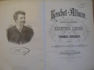 ТОМАС КОЩАТ ПЕСНИ КАРНТНЕР ЛИДЕР 1899 НОТЫ