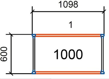 Полка для комплектации Mecalux M7 200x100x60, 4 полки