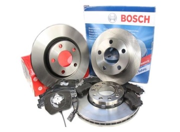 КОМПЛЕКТ ДИСКОВ И КОЛОДОК BOSCH FORD MONDEO 3 MK3