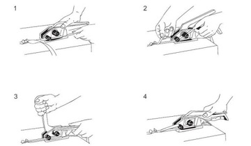 Натяжитель H25 Инструмент для обвязки полиэфирной лентой шириной 25 мм.