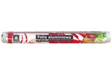 Folia aluminiowa 10m Spożywcza Cateringowa Gruba