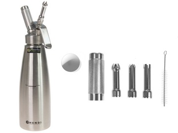 Взбитая из нержавеющей стали Siphon 1L Professional Hendi Line