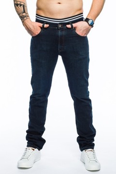 SPODNIE MĘSKIE STANLEY JEANS - 400/013 -100cm L32