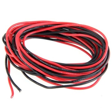 СИЛИКОНОВЫЙ КАБЕЛЬ 0,11мм 27AWG черный 1м ASG RC