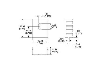 РАДИАТОР THM6230DG AAVID ТЕРМАЛЛОЙ 2 шт.