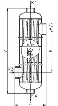 Теплообменник для бассейна B1000 HEXONIC