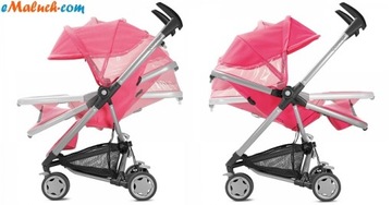 Трехколесная коляска Quinny ZAPP XTRA 2.0 из фольги, 24 часа