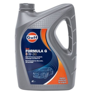 Gulf Formula G 4л 5W-30 + подвеска!