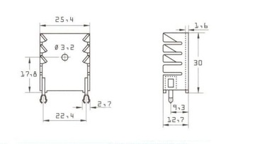 РАДИАТОР FI420/SE ALUTRONIC цена за 4 шт.