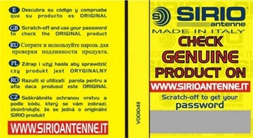 CB АНТЕННА SIRIO SUPER 70 КРЕПЛЕНИЕ 70см Blue Line