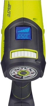 RYOBI EHG2020LCD 2000 Вт СВЕТОДИОДНАЯ ЭЛЕКТРИЧЕСКАЯ ТЕПЛОВАЯ ПУСКА