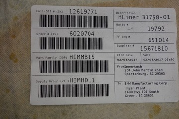 фото thumb №6, Потолок солнечный козырёк bmw x5 f15 панорама серый/антрацит