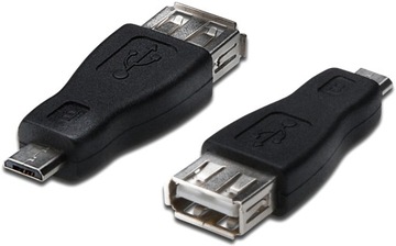 Адаптер Akyga USB AF / USB Micro-B-адаптер