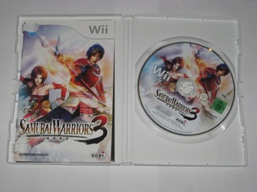 SAMURAI WARRIORS 3 BDB игра BDB для Nintendo Wii! 3хА!