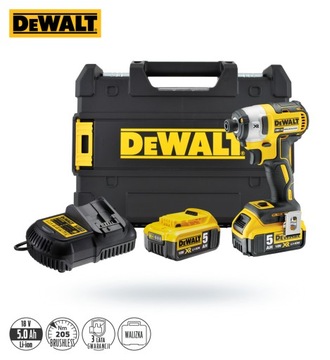 УДАРНЫЙ шуруповёрт 18В 2х5Ач 205Нм DEWALT DCF887P2