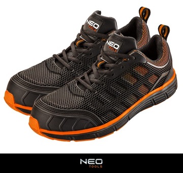 NEO BUTY ROBOCZE OCHRONNE ODDYCHAJĄCE S1 STALOWY PODNOSEK 200J 82-092 r. 41