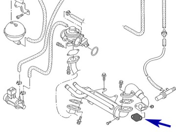 24. Крышка коллектора TDI 4 мм VW Audi Skoda Seat