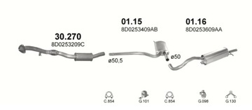 фото thumb №6, Гасник середній audi a4 01.15