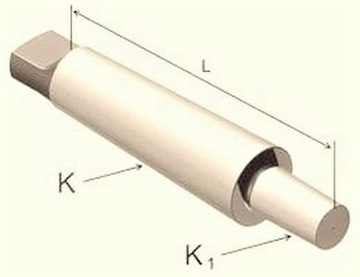 Хвостовик сверла Morsa MT MS MK2 / резьба 1/2 UNF