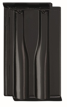 КЕРАМИЧЕСКАЯ ЧЕРЕПИЦА TONDACH RENOTON 11 HRANICE GLAZE ЧЕРНАЯ