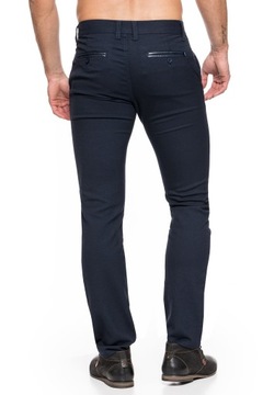 SPODNIE MĘSKIE CHINOSY VANKEL JEANS 028 - 96cmL32