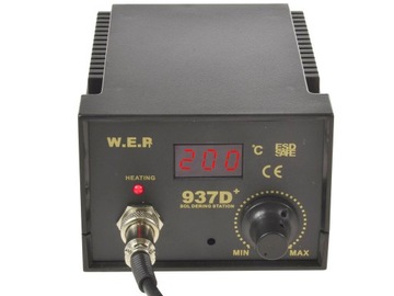 Паяльная станция WEP 937D+ 75 Вт ESDSAVE + ЭКСТРАКТОР