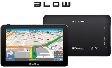 НАВИГАЦИОННЫЙ BLOW GPS720 7 дюймов EU PL BLUETOOTH КАРТЫ