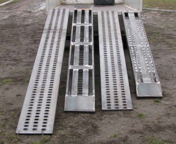 Najazdy ALUMINIOWE 2500x330 PRODUCENT Podjazdy Ex
