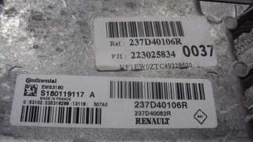 фото thumb №4, Бортовой компьютер блок управления 237d40106r ze kangoo iii 14r eu