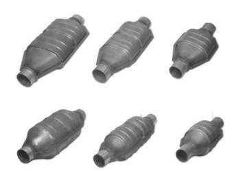 Повітропровід універсальна 290mm труба 50mm płaska-w корпус каталізатора jm Доставка, фото thumb