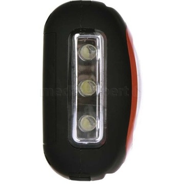 Latarka plastikowa w gumie COB LED 3AAA P3883 EMOS