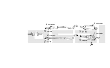 Подвеска для глушителя Astra G Corsa C Vectra C Meriva 5x