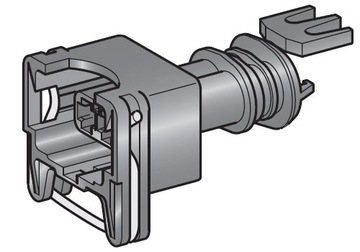 ШТЕКЕРНЫЙ РАЗЪЕМ FIAT VW AUDI OPEL RENAULT JPT JPT 2-контактный