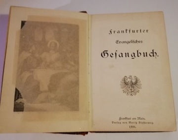 Frankfurter Evangelisches Gesangbuch 1886 SPK