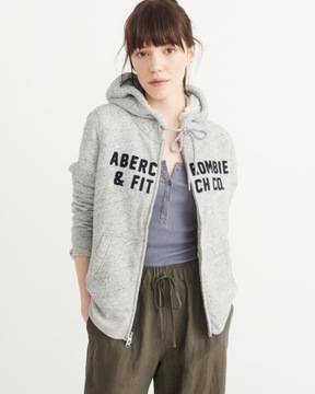 ЖЕНСКИЙ СВИТШОТ ABERCROMBIE & FITCH с шерстяным узором XS