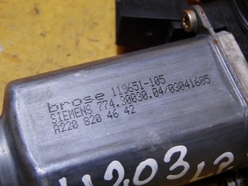 фото thumb №5, Двигунчик скла лівий перед w203 01r a2208204642