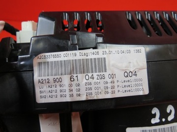 фото thumb №8, Mercedes w207 2.2 cdi спидометр манометр a2129006104 eu