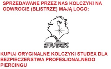 СЕРЬГИ STUDEX PLUS R200Y ШАР PLN (5)